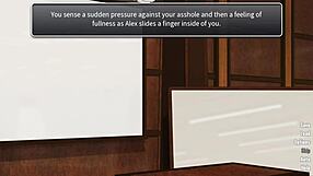 Overwhelmed by Finger-Fucking in Class, I Triumph with Alex