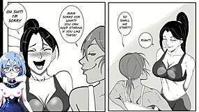 Futa babes getting wild in this animated hentai game