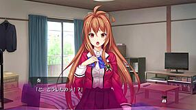 Watch the bukkake hentai game with lingerie blowbang