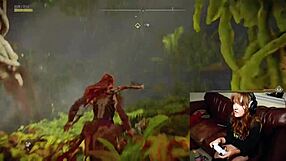 gamer slut forgets cam is on