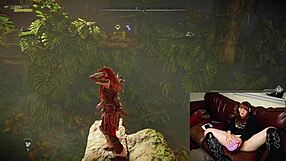 gamer slut forgets cam is on