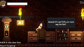 playing drain mansion episode 4 with anime hentai characters