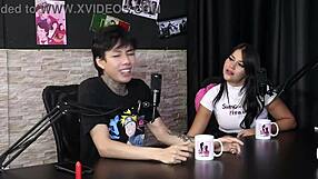 Brazilian Lingerie Group In See Through Swingers Fun