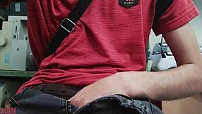 Masturbating at work on my desk my boss couldve found me.