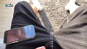 Step Sister Caught Brother Jerking, Gets Rough Face Fuck