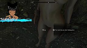 skyrim sex mods: fucking in costumes and positions?