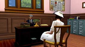 Sims 4 Forrest Hump Parody With Milf Blowjob And Orgy.