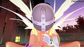 angelwomon evolving to fuck 3 digimon full fantasyking3