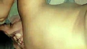 Young latina screams during homemade ass fucking.