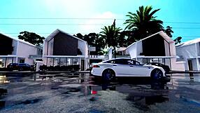 Does Aaron knock up Issa in this baby bump cartoon?