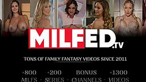 latina step mom pulls her step son into a steamy kitchen encounter