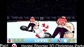 Hentai Shooter 3D Christmas Party with Wild Action