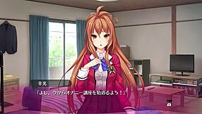 Watch the bukkake hentai game with lingerie blowbang