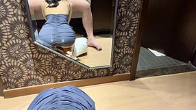 Big Tits Anime Girl Begs For Mercy In Mirror Fuck