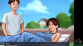 Housewife Diane's outdoor adventure in Summertime Saga episode 21