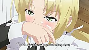 Hentai anime jitaku keibiin 2 episode 5 with big tits blowjob