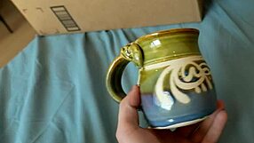 Breakup sex with natural big booty blonde