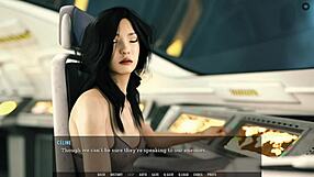 Passionate Action Unfolds on the Captain's Deck in 3D