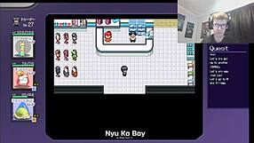 Teen Bikini Accidents Spark Hentai Sex At Indoor Pool In Pokemon Parody Game