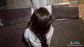 Secretly Nailing My Hot Latina Stepsis While She’s Lost in Her Book.