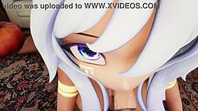 Hentai Vtuber Elfie Love Gives Blowjob POV