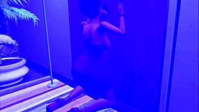 Secret Neighbor Encounter While Hubby Sleeps in Anime!