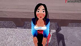 Fa Mulan having sex in fantasy hentai scene