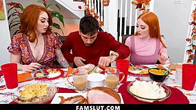 Stepfamily Goes Wild in Threesome with Nade Nasty Cumming Everywhere