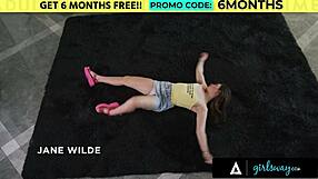 Girlsway - Bored Petite 18+ Jane Wilde Hires Professional Babysitter Lilly Bell to Get Rough Disciplined