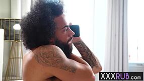 wet and slippery sex with hot body massage by big ass milf lacey jayne