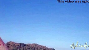 Escaped city by jet ski for filling pussy by cum