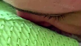 Blonde Milf Couple In Homemade Anime-Style Close-Up Orgasm Scene With Cute Amateurs