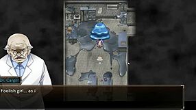 Ever seen a rough threesome in Karryn's prison with a slime monster and thug?