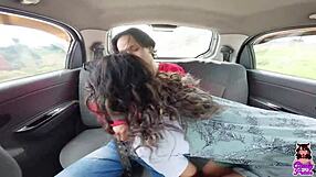 OMG! First car fuck with a huge cock for this teen slut!