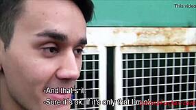 Whoa! Straight Guy Tries Gay Sex in Public with Shaved Body!