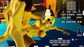 Gal says, 'Ride my big tits in this hentai game.'