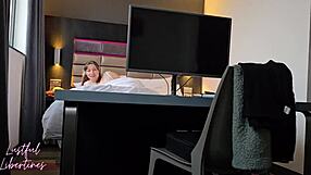 Sharing bed with mature stepmom