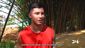 Outdoor Fun with Horny Big-Titted Neighbor Danner Mendez