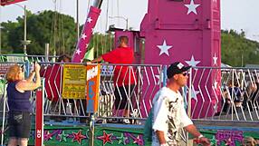 Rock fest flashers daytime sexy and real