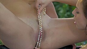 Nasty Girl On Girl Lesbian Fingering Outdoor