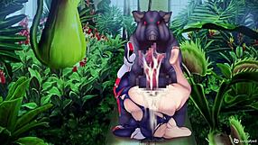 Futanari Monster Corrupts Exorcist In Hentai Game