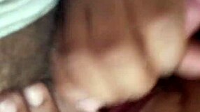 Good neck sucking by ebony milf