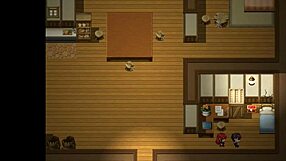3D game with harem and sexy Gobelin girl BDSM scene