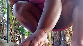 Hot Believer Without Panties In Public Outdoor Adventure