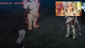 In this hentai anime demo, big tits and boobs are featured prominently