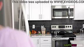 Nasty Delilah Day plays hide and seek with stepbro for deep action