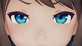 i messed up watching maya from kantai collection anime get fuxxed in hentai cartoon