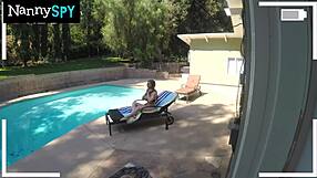 Big tits homemade brunette gets a tight pussy creampie