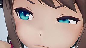 i messed up watching maya from kantai collection anime get fuxxed in hentai cartoon