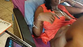 Ebony milf rides hard on rough ranch encounter